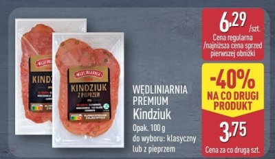 Kindziuk Premium  promocja w Aldi