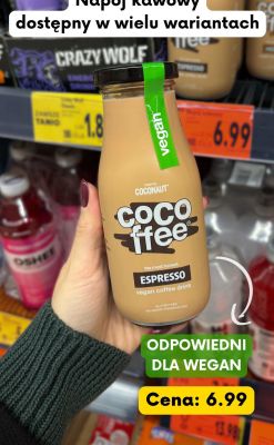 Napój kawowy Cocoffee Coconut Espresso vegan promocja w Kaufland