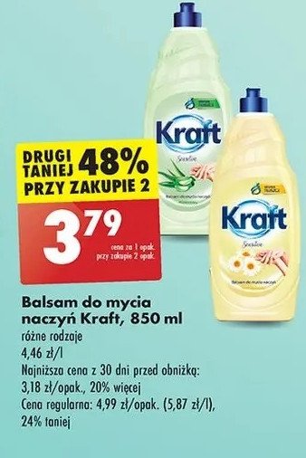 Płyn do mycia naczyń rumiankowy Kraft promocja