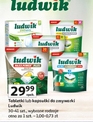Kapsu艂ki do zmywarki Ludwik maxx power promocja