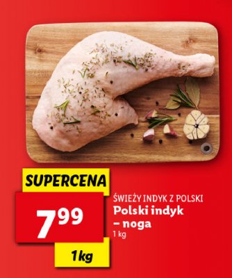 Noga z indyka promocja w Lidl