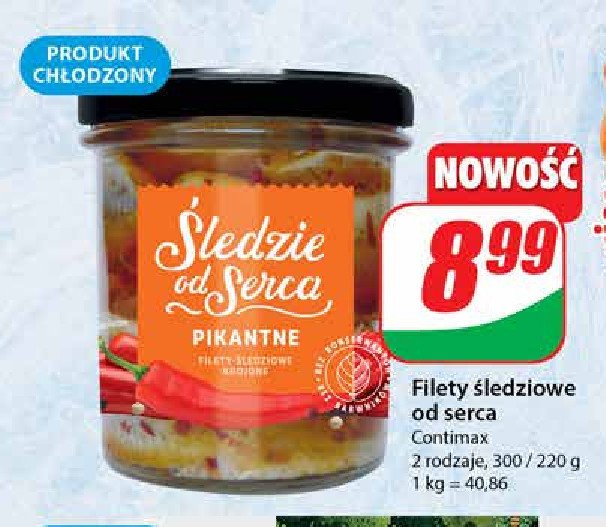 Filety śledziowe pikantne Śledzie od serca promocja