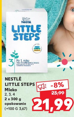 Mleko 3 Nestle little steps promocje