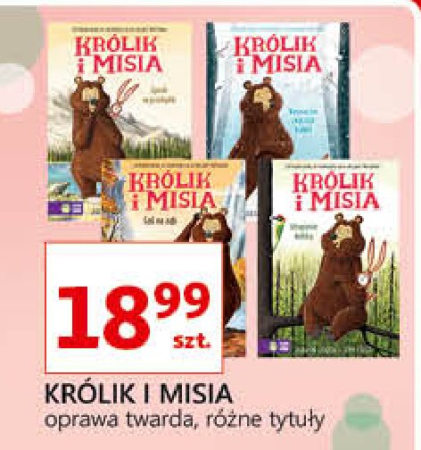 Julian gough - królik i misia - sposób na przekąskę promocja