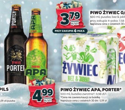 Piwo Żywiec 0.0% promocja w Stokrotka