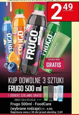 Napój Frugo 500ml - FoodCare (różne rodzaje) promocja w Hitpol