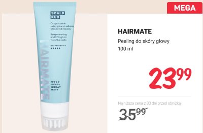  Peeling do skóry głowy promocja w Rossmann