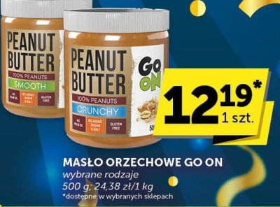 Masło orzechowe Go On promocja w ABC