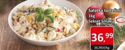 Sałatka tortelinii 1kg Sekret Smaku promocja w Market Point