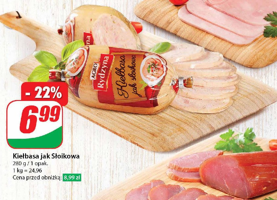 Kiełbasa słoikowa Agro rydzyna promocja