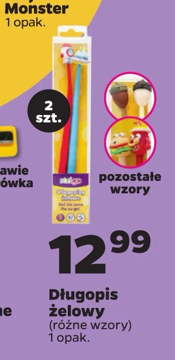 Dłgopisy żelowe Strigo promocja