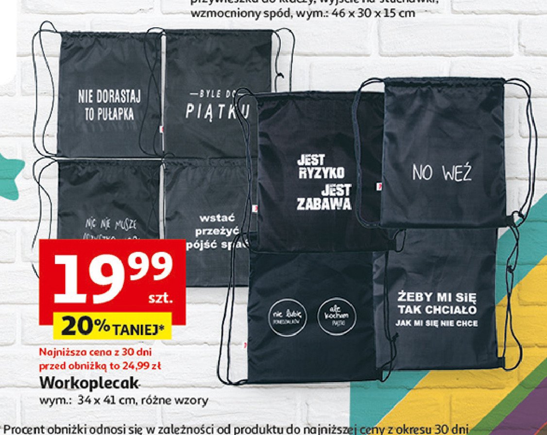 Worek-plecak promocja