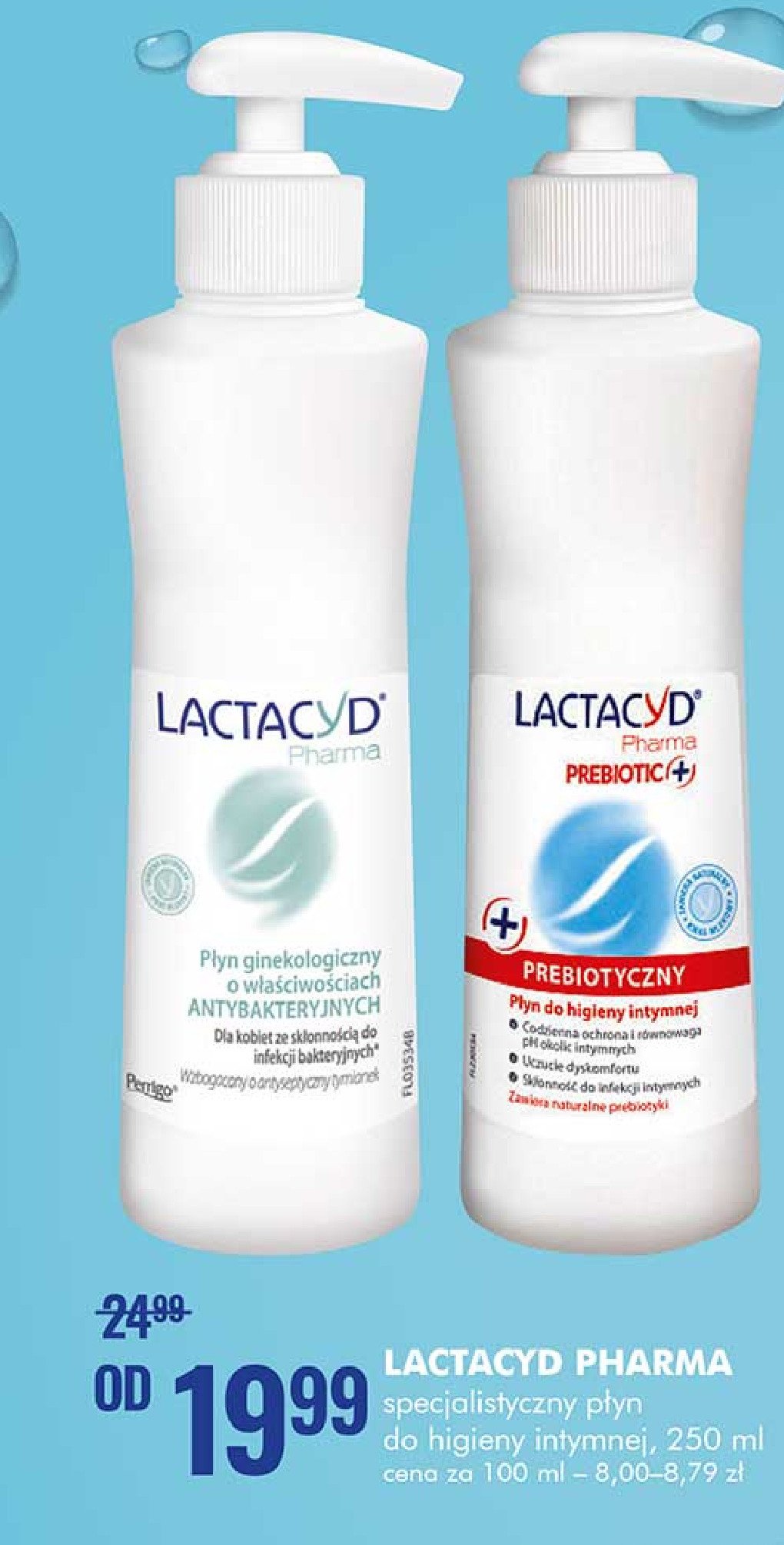 Płyn ginekologiczny antybakteryjny Lactacyd pharma promocje