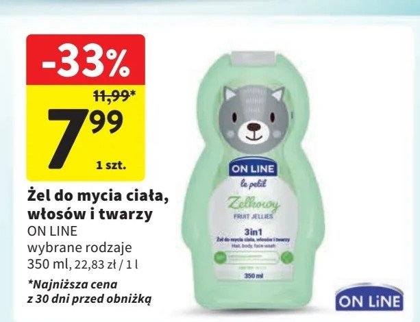 Żel pod prysznic 3w1 żelkowy On line le petit promocja