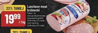 Luncheon meat królewski Pekpol promocja w POLOmarket