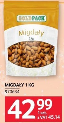 Migdały 1 kg promocja w Selgros