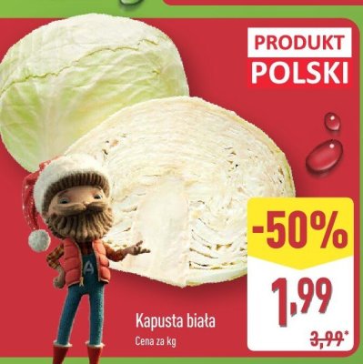 Kapusta promocja w Aldi
