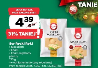 Ser Rycki - Maasdam promocja w Netto