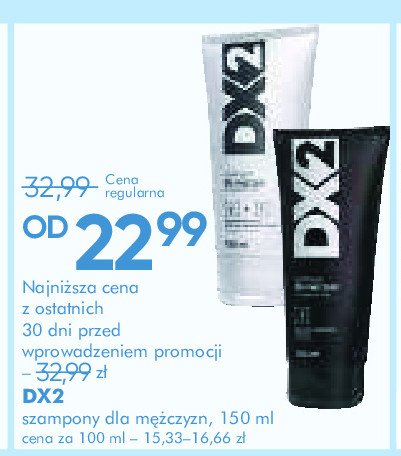 Szampon do włosów skłonnych do wypadania Dx2 promocja w Super-Pharm