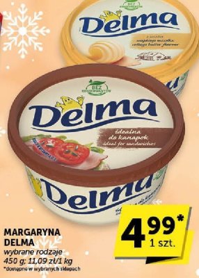 Margaryna Delma wybrane rodzaje promocja w ABC