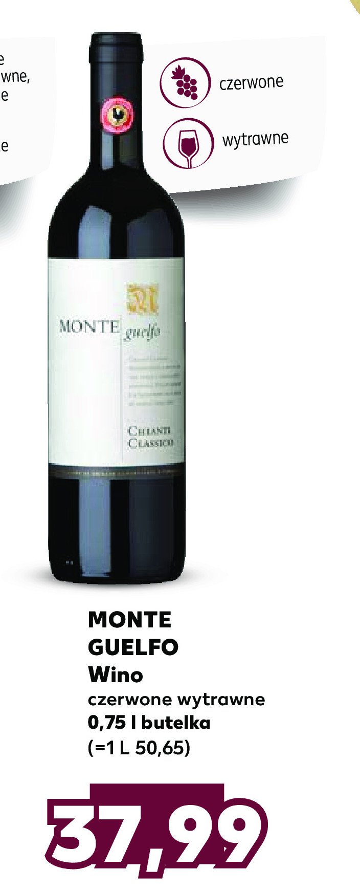 Wino MONTE GUELFO promocja