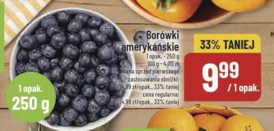 Borówki amerykańskie POLOmarket promocja w POLOmarket