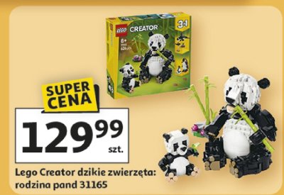 Lego Creator dzikie zwierzęta: rodzina pand 31165 promocja w Auchan