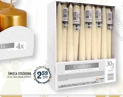 艢wieca sto偶kowa 26 cm promocja