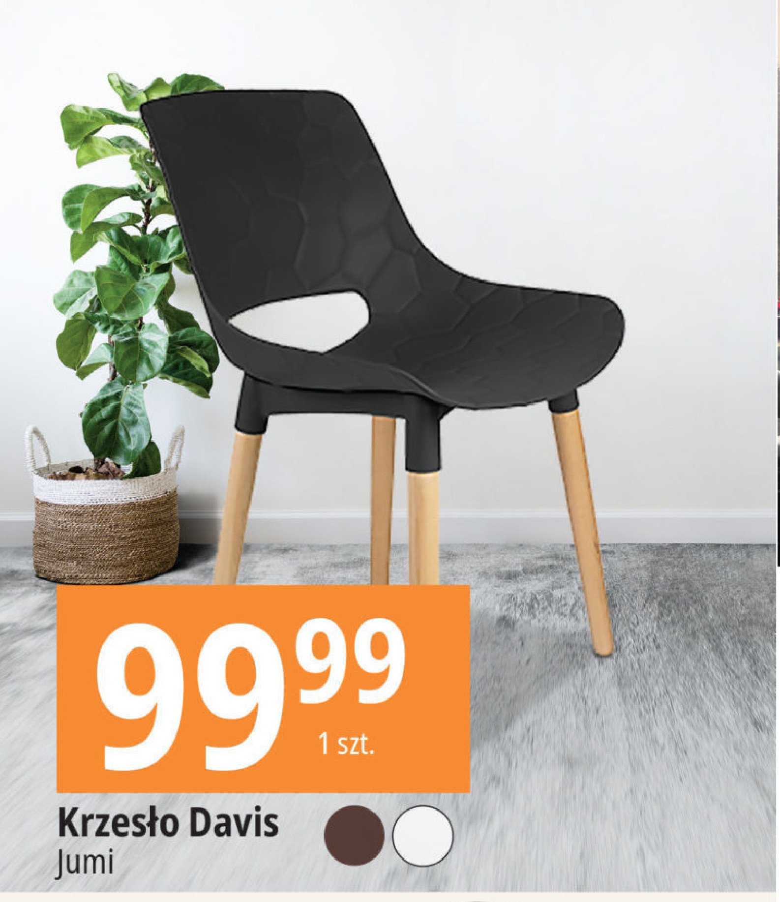 Krzes艂o davis bia艂e Jumi promocja
