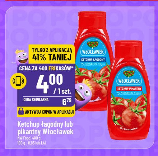 Ketchup pikantny Włocławek promocja w POLOmarket