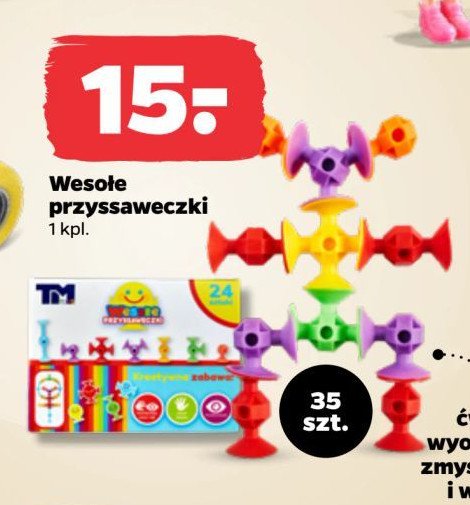 Wesołe przyssaweczki Tm toys promocja w Netto