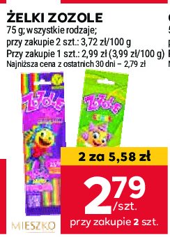 Żelki sticks Mieszko zozole hello żelo promocja