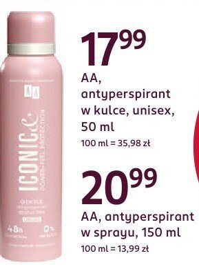 Antyperspirant w sprayu  promocja w Rossmann