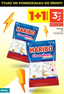 Pianki Haribo chamallows barbecue promocja