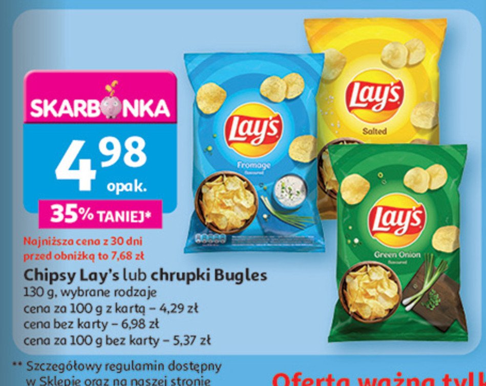 Chipsy fromage Lay's Frito lay lay's promocja