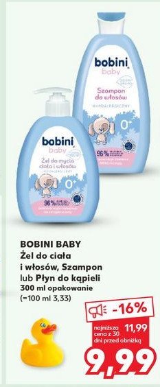 Płyn do kąpieli hypoalergiczny Bobini baby promocja