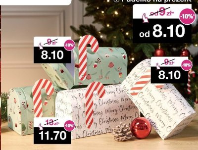 Pudełko na prezent małe promocja w Woolworth