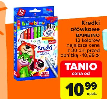 Kredki ołówkowe 12 kolorów Moje bambino promocja