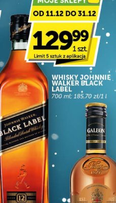 Whisky Johnnie Walker Black Label promocja w Euro Sklep