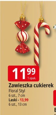 Zawieszka cukierek Floral Styl promocja w Leclerc