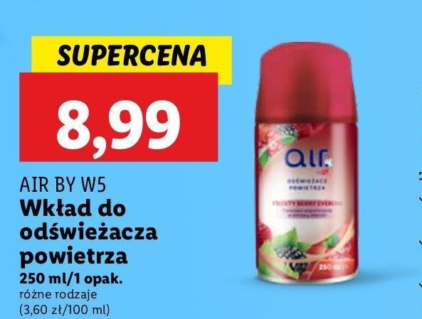 Odświeżacz forest berry promocja