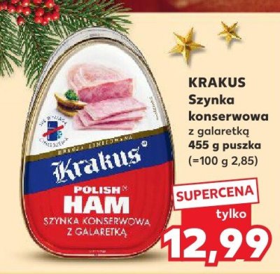 Szynka konserwowa z galaretką  promocja w Kaufland