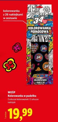 Kolorowanka w pudełku promocja w Lidl