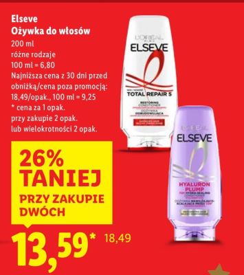 Odżywka do włosów promocja w Lidl