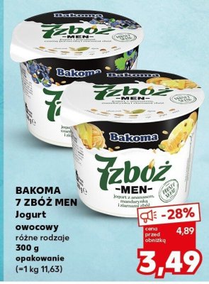 Jogurt owocowy różne rodzaje promocja w Kaufland