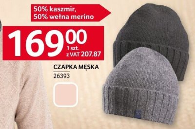 Czapka m臋ska promocja w Selgros