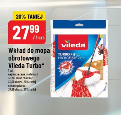 Wkład do mopa obrotowego Vileda Turbo promocja w POLOmarket