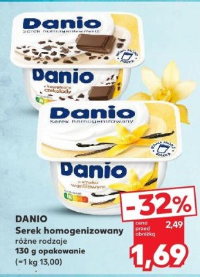Serek homogenizowany różne rodzaje promocja w Kaufland
