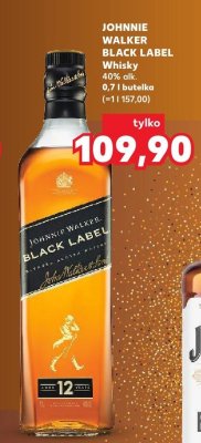 Whisky Black Label promocja w Kaufland