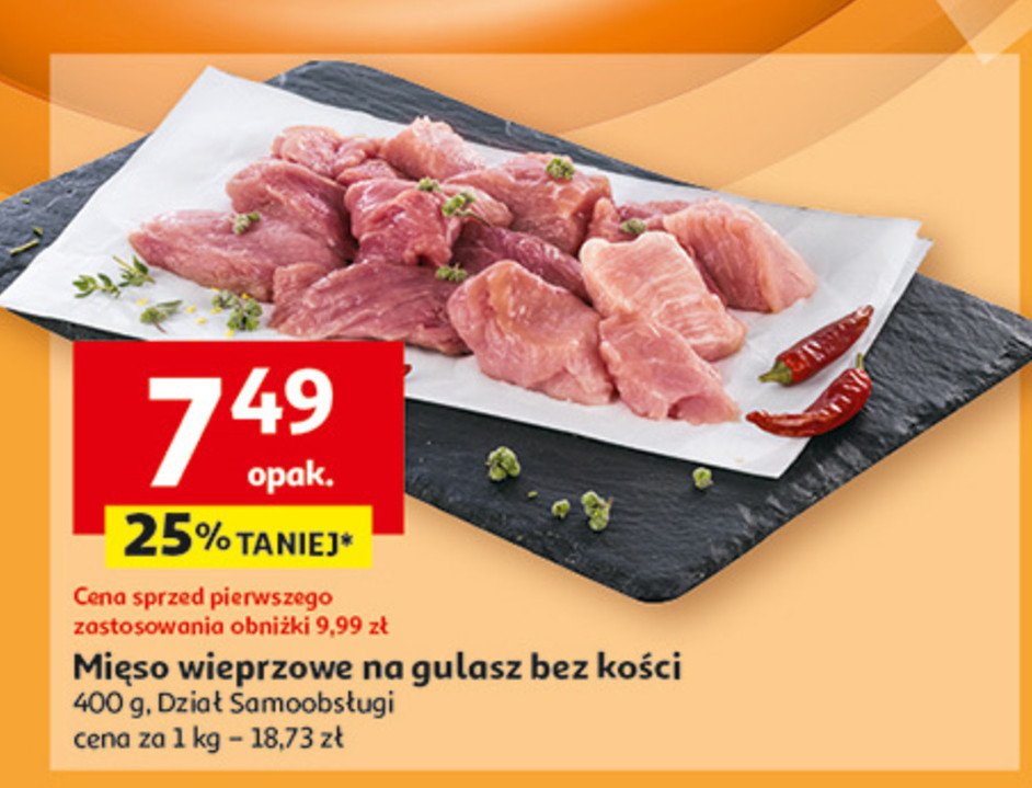 Gulasz wieprzowy promocja